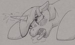 ahegao blush bodily_fluids doesnotexist drooling equid equine friendship_is_magic hasbro hi_res hooves horn looking_pleasured magic mammal mane my_little_pony mythological_creature mythological_equine mythology open_mouth pen_(artwork) puddle saliva solo tongue tongue_out traditional_media_(artwork) twilight_sparkle_(mlp) unicorn