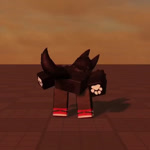 arm_tuft big_ears big_eyes black_body black_fur blinking bouncing_ears bouncing_tail bulging_eyes butt clothing dancing fangs fluffy fluffy_tail footwear fur happy long_ears male music neck_tuft paws shaking_butt shoes shoulder_tuft silly solo striped_body striped_fur stripes tail tail_motion tailwag teeth tongue tuft waving_tail white_paws snorpingasusual air_jordans dj_toenail roblox charcole_(snorpingasusual) alien canid canine mammal snorpler 1:1 3d_(artwork) 3d_animation animated digital_media_(artwork) short_playtime sound webm