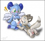! anus balls blush butt canine cub cum erection eyes_closed fellatio fox gay green_eyes hindpaw licking male mammal oral oral_sex paws penis route9 saber_tooth_tiger sex subeta tongue wings young
Rating: Explicit
Score: 3
User: CoffeeFly
Date: March 05, 2014