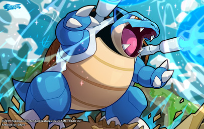 ambiguous_gender attack open_mouth solo water blitzdrachin conditional_dnp nintendo pokemon blastoise generation_1_pokemon pokemon_(species) reptile scalie