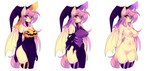 anthro blush breasts clothed clothing costume female genitals halloween_costume hat headgear headwear holidays legwear magic_user multiple_outfits navel nipples nude off/on pussy simple_background solo white_background wings witch witch_hat tolsticot friendship_is_magic halloween hasbro my_little_pony flutterbat_(mlp) fluttershy_(mlp) bat_pony equid mammal 2021 digital_media_(artwork) hi_res model_sheet multiple_versions