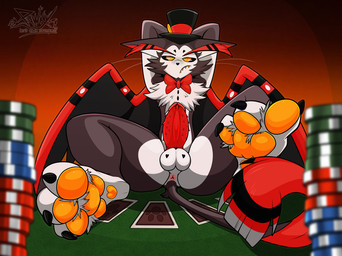 animal_genitalia animal_penis anthro anus balls casino erection feet feline_genitalia feline_penis foot_focus game_over gameplay_mechanics genitals humanoid_genitalia humanoid_penis hybrid_genitalia hybrid_penis male pawpads paws penile_spines penis raised_paw solo pawzzhky hazbin_hotel hellaverse husk_(hazbin_hotel) domestic_cat felid feline felis mammal