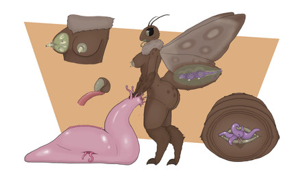 ambiguous_feral ambiguous_gender antennae_(anatomy) anthro anthro_on_feral arthropod_abdomen arthropod_abdomen_genitalia arthropod_abdomen_vulva bestiality big_butt birth black_sclera bladder bodily_fluids breast_pregnancy breasts brown_body brown_fur butt close-up digitigrade drooling duo fallopian_tubes feral fluffy fur genitals gynomorph herm herm/ambiguous herm_anthro infestation insect_wings inside_bladder inside_breasts inside_urethra internal internal_vaginal intersex intersex/ambiguous intersex_anthro lactating lepidopteran_wings licking live_birth long_tongue mammary_glands medium_breasts multi_ovaries neck_tuft nipple_birth nipple_fetish nipple_penetration nipple_play nipples nude_anthro nude_herm olive_eyes open_mouth oral organs ovaries parasite penetration penile penis penis_lick pregnant saliva sex side_view simple_background small_penis tendrils tentacles tongue tuft unusual_pregnancy urethral uterus vulva wings anonymous_artist kimbly_(gerunchikc) arthropod gastropod insect larva lepidopteran maggot mollusk moth slug absurd_res hi_res male_(lore)