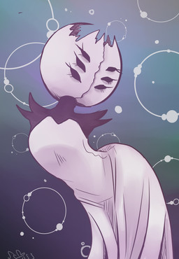 6_eyes armless biped clothed clothing dress empty_eyes eyelashes female multi_eye solo standing white_clothing white_dress ssleepyflowers hollow_knight:_silksong hollow_knight_(franchise) team_cherry first_sinner animal_humanoid arachnid arachnid_humanoid arthropod arthropod_humanoid humanoid insect spider spider_humanoid weaver_(hollow_knight) 2026 hi_res signature