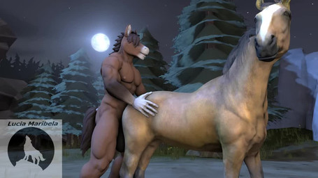 ambiguous_penetration anthro anthro_on_feral anthro_penetrating anthro_penetrating_feral balls bestiality big_penis bouncing_balls duo female female_feral female_on_anthro female_penetrated feral feral_penetrated forest from_behind_position genitals happy intraspecies intraspecies_bestiality male male/female male_on_feral male_penetrating male_penetrating_female moon muscular muscular_male night pecs penetration penile penile_penetration penis plant quadruped realistic_feral sex tree luciamaribela the_cathouse_tale equid equine horse mammal 16:9 3d_(artwork) 3d_animation animated digital_media_(artwork) high_framerate no_sound short_playtime source_filmmaker_(artwork) video widescreen