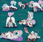 abdominal_bulge admiring_penis anal anal_penetration animal_genitalia animal_penis anus attribute_theft backsack balls bedding between_legs blush blush_lines bodily_fluids body_size_growth clothed clothing clothing_lift cum cum_drip cum_in_ass cum_inside cum_on_penis dialogue dripping duo equine_genitalia equine_penis face_fucking fellatio flared_penis flustered from_behind_position frottage gameplay_mechanics gaping gaping_anus genital_fluids genitals genitals_shrinking growth horn humping inflation irrumatio leaking_cum licking magic magic_user male male/male oblivious on_bottom on_top oral penetration penile penile_penetration penis penis_in_mouth penis_lick penis_shrinking profanity reverse_cowgirl_position sex simple_background size_difference size_theft size_transformation spread_anus spreading status_effect surprise surprised surprised_expression tapering_penis text tongue transformation asbel_lhant conditional_dnp nintendo pokemon dash_(twilight_kirin) fan_character galarian_form galarian_ponyta generation_8_pokemon hybrid hybrid_pokemon pokemon_(species) raboot regional_form_(pokemon) 2025 absurd_res digital_drawing_(artwork) digital_media_(artwork) english_text hi_res sequence incest_(lore)