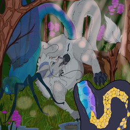 anal anal_penetration anus autofellatio bodily_fluids cum cum_in_mouth cum_in_own_mouth cum_in_self cum_inside egg egg_insertion erection feral feral_on_feral feral_penetrated feral_penetrating feral_penetrating_feral forced forest fur genital_fluids genitals herm intersex lying maleherm masturbation on_back open_mouth oral oral_masturbation outside oviposition ovipositor parasite pawpads paws penetration penile penile_masturbation penis plant pregnant pregnant_feral pregnant_herm pregnant_intersex rape sex simple_background solo tail tree vulva rubin_owl mythology ruby_(rubin_owl) arthropod dragon dragonfly insect mythological_creature mythological_scalie scalie 1:1 absurd_res digital_media_(artwork) hi_res