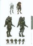 3_fingers a-pose armor digitigrade fingers group hair multicolored_hair page_number plantigrade simple_background spacesuit text white_background yellow_body yellow_skin unknown_artist bioware electronic_arts mass_effect alien krogan absurd_res concept_art digital_media_(artwork) english_text hi_res official_art shaded