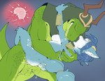 5_fingers anthro anthro_on_anthro anthro_penetrated anthro_penetrating anthro_penetrating_anthro areola armor balls big_breasts black_nose blue_body blue_ears blue_eyebrows blue_fur blue_hair blue_tail bodily_fluids breasts butt capelet carrying_another carrying_partner claws clenched_teeth countershading cum cum_from_pussy cum_in_pussy cum_inside cutaway drooling duo eyebrows eyes_closed fangs female female_anthro female_penetrated finger_claws fingers from_front_position fur genital_fluids genitals gold_(metal) gold_armor gold_helmet green_balls green_body green_capelet green_claws green_helmet green_hood green_scales green_tail grey_background hair headgear heart_symbol helmet horn horned_helmet impregnation inner_ear_fluff interspecies interspecies_impregnation leaning leaning_forward leg_wrap long_hair looking_pleasured male male/female male_anthro male_penetrating male_penetrating_female mostly_nude mostly_nude_anthro mostly_nude_female mostly_nude_male motion_lines multicolored_body multicolored_fur nipples open_mouth orgasm_face ovum ovum_with_heart penetration penile penile_penetration penis_in_pussy pink_areola pink_nipples pointy_ears prick_ears saliva scales sex shoulder_guard simple_background snout sperm_cell standing standing_sex sweat sweaty_butt sweaty_face tail tapering_tail teeth thrusting tuft two_tone_body two_tone_fur two_tone_helmet vaginal vaginal_penetration vambrace white_body white_fur white_inner_ear white_inner_ear_fluff mmuhu nintendo star_fox general_scales krystal_(star_fox) canid canine fox mammal scalie sharpclaw_(star_fox) 2025 hi_res