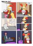 anthro big_breasts breasts clothed clothing female lingerie male strip_club stripper surprise text mb_thomas nintendo pokemon drake_lyra fan_character minx_lyra canid canine delphox generation_6_pokemon human mammal pokemon_(species) 2018 comic digital_media_(artwork) english_text hi_res mother_(lore) mother_and_child_(lore) mother_and_son_(lore) parent_(lore) parent_and_child_(lore) parent_and_son_(lore) son_(lore)