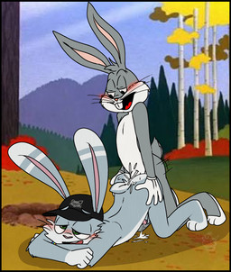anal anal_penetration anthro ass_up balls black_border blue_body blush bodily_fluids border buckteeth butt clock clothing crossed_arms cum cum_in_ass cum_inside cum_while_penetrated dirt duo ejaculation erection fingers fist fur genital_fluids genitals gloves gloves_only grey_body grey_fur hair half-closed_eyes hands-free handwear handwear_only hat hat_only headgear headgear_only headwear headwear_only holding_butt kneeling kneeling_on_ground long_ears looking_pleasured male male/male male_penetrated male_penetrating male_penetrating_male markings mostly_nude multicolored_body narrowed_eyes nipples nude open_mouth outside outside_sex penetration penile penis plant sex smile tail teeth tongue tree watch whiskers white_body white_markings conditional_dnp muffinlewds looney_tunes mint_mobile warner_brothers bugs_bunny minty_(mint_mobile) ray_the_vigilante lagomorph leporid mammal rabbit digital_media_(artwork) hi_res watermark