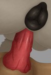 absurd_res anal anal_juice anal_penetration animal_genitalia animal_penis animal_pussy anonymous_artist ball_tuft balls black_pussy bodily_fluids brown_body brown_fur butt canid canine canine_genitalia canine_penis canine_pussy canis close-up clothed clothing cowgirl_position duo female female_on_top female_penetrated from_front_position fur genital_fluids genital_focus genitals grey_body grey_fur hi_res knot male male/female male_penetrating male_penetrating_female mammal mythological_canine mythological_creature mythology no_underwear nude nude_female nude_male on_bottom on_top penetration penile penile_penetration penis penis_focus penis_in_ass pussy pussy_focus red_penis sex spread_legs spreading tail tuft vaginal_fluids vein veiny_knot veiny_penis were werecanid werecanine werecanis werewolf wet wet_penis wolf
