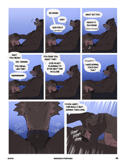 age_difference anthro anthro_on_anthro anthro_penetrated anthro_penetrating anthro_penetrating_anthro bodily_fluids circumcised circumcision_scar deep_throat dialogue duo erection face_fucking father_penetrating_son fur genital_fluids genital_scar genitals glk humanoid_genitalia humanoid_penis irrumatio male male/male male_penetrated male_penetrating male_penetrating_male nude older_male oral oral_penetration penetration penile penile_penetration penis penis_in_mouth profanity saliva scar sex simple_background text younger_male younger_penetrated echto andy_(echto) charlie_(echto) canid canine mammal absurd_res comic digital_media_(artwork) english_text hi_res father_(lore) father_and_child_(lore) father_and_son_(lore) incest_(lore) parent_(lore) parent_and_child_(lore) parent_and_son_(lore) son_(lore)