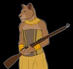 anthro clothing collar costume dress exposure_variation female gun jewelry mosin-nagant mosin_nagant_91/30 necklace ranged_weapon rifle simple_background transparent_background tribal tribal_jewelry tribal_necklace weapon world_war_2 world_war_2_rifle rebeldragon101 disney the_lion_king sarabi_(the_lion_king) felid feline lion mammal pantherine alpha_channel hi_res mother_(lore) parent_(lore)