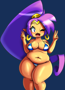 belly belly_overhang big_breasts big_hair big_navel bikini biped blue_eyes breasts cleavage clothed clothing crown curvy_figure deep_navel double_v_sign ear_piercing ear_ring eyelashes female front_view gesture glistening glistening_body glistening_skin hair hand_gesture happy headgear huge_hips humanoid_pointy_ears long_hair looking_at_viewer muffin_top navel not_furry one_eye_closed open_mouth open_smile overweight overweight_female overweight_humanoid pattern_bikini pattern_clothing pattern_swimwear piercing pointy_ears ponytail purple_hair ring_piercing simple_background slightly_chubby slightly_chubby_female slightly_chubby_humanoid smile smiling_at_viewer solo standing striped_bikini striped_clothing striped_swimwear stripes swimwear tan_body tan_skin thick_thighs tiara transparent_background two-piece_swimsuit v_sign wide_hips wink winking_at_viewer hooligan_freak shantae_(series) wayforward shantae genie humanoid mammal 2020 alpha_channel alternate_version_at_source digital_drawing_(artwork) digital_media_(artwork) hi_res portrait three-quarter_portrait