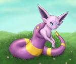 ambiguous_gender bodily_fluids drooling duo eeveelution ekans espeon feral fluffy fur generation_1_pokemon generation_2_pokemon nintendo pink_body pink_fur pokemon pokemon_(species) purple_body purple_scales rattle_(anatomy) reptile rorix saliva scales scalie snake vore