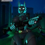 anthro areola big_breasts blue_eyes blue_hair breasts crossgender female glistening glistening_areola glistening_breasts glistening_nipples glowing glowing_eyes gun hair hand_on_hip holding_gun holding_object holding_ranged_weapon holding_shotgun holding_weapon mtf_crossgender nipples ranged_weapon shotgun solo tail thick_thighs weapon dragonantojos epic_games fortnite mythology cerberus_(fortnite) cerberus_(mayosplash) canid canid_demon canine demon hellhound mammal mythological_canine mythological_creature 3d_(artwork) absurd_res digital_media_(artwork) hi_res