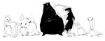 ambiguous_gender feral group 2n2n chinchilla chinchillid cricetid hamster mammal mephitid mouse murid murine mustelid musteline rat rodent sciurid skunk tree_squirrel true_musteline weasel 2015 black_and_white digital_media_(artwork) microsoft_paint_(artwork) monochrome sketch