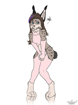 annoyed anthro black_ears black_spots black_tail brown_hair clothing female fur grey_body grey_fur hair looking_at_viewer multicolored_body multicolored_fur neck_tuft panties pink_clothing pink_panties pink_sweater pink_topwear pink_underwear reflection short_tail simple_background solo spots sweater tail topwear tuft underwear virgin_destroyer_sweater xleb0rezka meme_clothing annet_(xleb0rezka) felid feline lynx mammal 2024 3:4 digital_drawing_(artwork) digital_media_(artwork) hi_res meme watermark