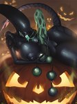 ahegao anal_beads big_breasts bodily_fluids breasts dildo drooling female food fruit genitals holidays huge_dildo improvised_sex_toy looking_pleasured mature_female plant pumpkin pussy saliva saliva_on_dildo saliva_on_tongue saliva_string sex_toy solo thick_thighs r.g.buzsz alien_(franchise) halloween giger_(character) alien humanoid xenomorph 2023 digital_media_(artwork) hi_res