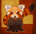 ambiguous_gender feral solo tail killingrupert firefox_(character) ailurid mammal red_panda 2011 low_res