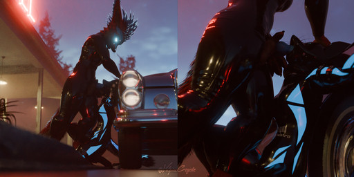 animal_genitalia animal_penis anthro armwear balls black_latex blue_body blue_eyes blue_fur blue_penis brown_body brown_fur brown_sheath canine_genitalia canine_penis clothed clothing drone dronesuit dronification duo erection forced fur genitals glistening glistening_body hair kneeling kneeling_on_ground latex latex_armwear latex_clothing latex_legwear latex_skinsuit legwear male male/male male_penetrated male_penetrating male_penetrating_male multicolored_body multicolored_fur multicolored_hair muscular muscular_male oral penetration penile penis red_body red_fur reflection sex sheath skinsuit tail tight_clothing vulpeware isaacjexo vulpeware_(character) jex rexouium 3d_(artwork) absurd_res digital_media_(artwork) hi_res