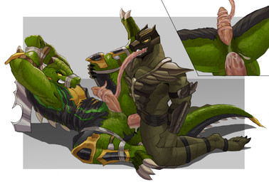 3_toes 4_toes anal anal_penetration animal_genitalia anthro anthro_on_anthro anthro_penetrated anthro_penetrating anthro_penetrating_anthro armor arms_tied ass_up bodily_fluids bound butt claws clenched_teeth clothed clothing cum cum_in_ass cum_inside cutaway defeated doggystyle dominant dominant_male duo ejaculation erection feet fellatio_while_penetrating forced from_behind_position genital_fluids genital_slit genitals green_body green_scales hands_behind_head headgear helmet licking long_tongue looking_at_another looking_at_partner looking_down looking_down_at_partner looking_forward lying male male/male male_penetrated male_penetrating male_penetrating_male muscular muscular_male on_back on_front on_top oral oral_while_penetrating pecs penetration penile penile_penetration penis penis_in_ass pink_penis pupils rape scales selfcest sex simple_background slit_pupils smile smirk spikes spikes_(anatomy) square_crossover submissive submissive_male teeth toes tongue tongue_on_penis tongue_out tonguejob torn_clothing weapon yellow_eyes sellon mortal_kombat reptile_(mortal_kombat) humanoid lizard reptile saurian_(mortal_kombat) scalie 2022 absurd_res digital_media_(artwork) hi_res