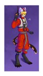 anthro armor blaster border brown_body claws clothed clothing gloves handwear headgear helmet holding_object holding_weapon male rebel_starbird simple_background solo spots topwear weapon white_body white_border yellow_body litsi star_wars felix_(jusko) cheetah felid feline mammal 2021 digital_drawing_(artwork) digital_media_(artwork) hi_res