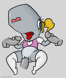 anthro breasts butt clitoris disembodied_penis erection female genitals group humanoid_genitalia humanoid_penis lipstick makeup male male/female penis sex solo_focus vaginal vulva j5furry zinnthos nickelodeon spongebob_squarepants pearl_krabs aquatic cetacean mammal physeteroid sperm_whale toothed_whale whale