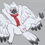 animal_genitalia anthro genitals male presenting sheath solo taintedstar basilthecrow avian bird corvid corvus_(genus) crow crowgryphon oscine passerine