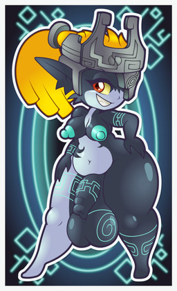 4_fingers armor balls belly big_balls big_breasts big_nipples big_penis black_body blue_markings border breasts crossgender fangs fingers flaccid foreskin ftg_crossgender fti_crossgender fused_shadow genitals grin gynomorph gynomorph_humanoid hand_on_hip headgear helmet huge_balls huge_penis humanoid_genitalia humanoid_penis humanoid_pointy_ears hyper hyper_balls hyper_genitalia hyper_penis intersex intersex_humanoid long_foreskin looking_at_viewer markings navel nipples not_furry nude one_eye_obstructed pear-shaped_figure penis pointy_ears pose red_eyes saggy_balls shortstack shortstack_gynomorph shortstack_intersex simple_background slightly_chubby smile solo teeth thick_thighs unretracted_foreskin white_border wide_hips thisnameistaken nintendo the_legend_of_zelda twilight_princess midna humanoid imp twili 2021 digital_media_(artwork) hi_res