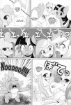 2012 applejack_(mlp) belly big_belly black_and_white blush censor_bar censored clothing comic cowboy_hat cutie_mark dialogue dragon earth_pony english_text equid equine erection feathered_wings feathers female feral fluttershy_(mlp) freckles friendship_is_magic fur genitals group hair hasbro hat headgear headwear hi_res horn horse ineffective_censorship japanese_text male male/female mammal monochrome multicolored_hair my_little_pony mythological_creature mythological_equine mythological_scalie mythology pegasus penis pinkie_pie_(mlp) pony pregnant pussy rainbow_dash_(mlp) rarity_(mlp) reaction_image scalie spike_(mlp) tail text tiarawhy twilight_sparkle_(mlp) unicorn wings