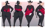 anthro areola bedroom_eyes big_breasts big_butt breasts butt clothing female footwear hand_on_butt high_heels lingerie narrowed_eyes nipple_outline pose seductive shoes smile solo thick_thighs boolishclara disney clarabelle_cow bovid bovine cattle mammal absurd_res hi_res pinup