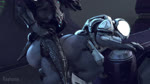 4_fingers anal anal_penetration anal_tugging anus armor balls bent_over big_balls big_butt bottomless bouncing_balls butt clothed clothing digitigrade duo fingers from_behind_position genitals grey_body hand_on_hip headgear helmet intraspecies looking_at_another looking_at_partner looking_back looking_back_at_another looking_back_at_partner male male/male male_penetrated male_penetrating male_penetrating_male moan penetration perineum puffy_anus science_fiction sex side_view standing standing_doggystyle rayhuma akkoarcade_(modeler) halo_(series) microsoft xbox_game_studios alien sangheili scalie 16:9 2021 3d_(artwork) 3d_animation animated digital_media_(artwork) hi_res high_framerate short_playtime sound source_filmmaker_(artwork) webm widescreen