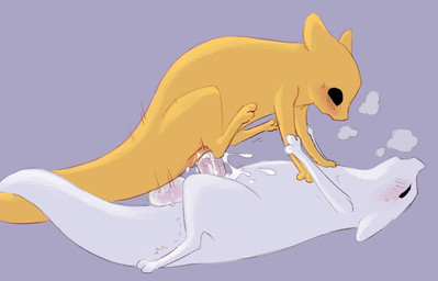 balls blush blush_lines bodily_fluids cum cum_inside duo female feral genital_fluids genitals holding_arm humanoid_genitalia humanoid_penis male male/female penetration penis sex tail vaginal vaginal_penetration white_body yellow_body waddehe rain_world videocult monk_(rain_world) survivor_(rain_world) slugcat brother_(lore) brother_and_sister_(lore) incest_(lore) sibling_(lore) sister_(lore)