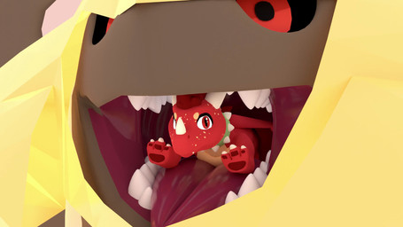 duo extreme_size_difference feral horn male male/male micro micro_prey multicolored_body neck_bulge open_mouth oral_vore red_body size_difference vore kris-kawaii mythology nintendo pokemon altered_forme_giratina dragon generation_4_pokemon giratina legendary_pokemon mythological_creature mythological_scalie pokemon_(species) scalie 16:9 3d_(artwork) 3d_animation animated digital_media_(artwork) hi_res no_sound short_playtime video widescreen