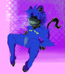 anthro blue_body blue_hair blush confusion crotch_blush drugs edging faceless_character faceless_male fingers fur genital_torture green_blush green_scar hair hooved_fingers hooves male marijuana mastectomy_scar multicolored_body multicolored_fur null null_bulge null_face presenting purple_background questionable_consent reclining scar simple_background sitting smoke solo sparkles spread_legs spreading star submissive submissive_anthro submissive_male substance_intoxication teasing transformation void_face everybodyvermin xylo_(ebv) alien ambiguous_species equid equine mammal digital_media_(artwork) trans_(lore) trans_man_(lore)