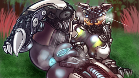 anthro anus armored_body big_anus breasts claws feet female genitals glowing glowing_anus glowing_genitalia glowing_vulva holding_up_leg lens_flare_eyes lights looking_at_viewer lying machine nude on_back outside presenting solo spread_legs spreading transparent_breasts vulva epsi110 horizon_(series) sony_corporation sony_interactive_entertainment eve-4-epsilon-621 animal_humanoid humanoid robot sawtooth_(horizon) absurd_res hi_res huge_filesize