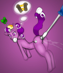 anal anal_penetration ball baseball_(ball) bodily_fluids bread cheese clothing cutie_mark dairy_products ejaculation female feral food genital_fluids genitals hat headgear headwear holding_ball holding_object improvised_sex_toy micro mouth_hold orgasm penetration propeller_hat quadruped screw screwdriver solo tail tools vaginal_fluids vaginal_squirting vulva jrvanesbroek friendship_is_magic hasbro my_little_pony screwball_(mlp) earth_pony equid equine horse mammal pony digital_media_(artwork) pictographics