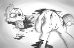 abuse blood clitoris dead death decapitation equine fearingfun female feral friendship_is_magic gore grotesque_death looking_at_viewer mammal monochrome my_little_pony navel nude open_mouth pegasus pussy scootaloo_(mlp) solo wings young
Rating: Explicit
Score: 2
User: Sofi
Date: June 20, 2013