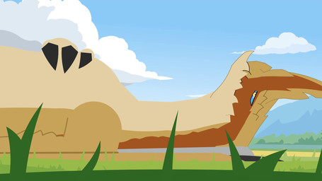 ambiguous_gender black_body black_scales brown_body brown_scales duo exclamation_point eye_contact falling_over feral grass_field hug lonely looking_at_another lying on_back red_eyes sad scales sigh sighing skull_emoji sleeping_on_another sleeping_on_partner smile stone_floor wind yellow_eyes furqoncoy capcom european_mythology monster_hunter mythology astalos dragon flying_wyvern mythological_creature mythological_scalie scalie seregios western_dragon wyvern 16:9 animated hi_res long_playtime no_sound webm widescreen