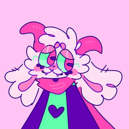 ambiguous_gender anthro blush eyewear fur glasses green_sclera horn long_ears pink_horn scarf solo white_body white_fur nightynight deltarune undertale_(series) ralsei bovid caprine darkner goat mammal 1:1 hi_res