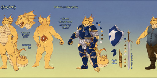 anthro armor big_tail blue_background dark_border female fin flat_chested genitals gradient_background intersex knight long_tail melee_weapon musclegut muscular muscular_anthro muscular_female paladin plate_armor plate_mail scale_armor scales scaly_tail shield simple_background solo sword tail tail_fin tan_body tan_scales text ventral_scales vulva warrior weapon yellow_background yellow_body yellow_scales interkos dungeons_and_dragons hasbro mythology wizards_of_the_coast afaeth_(jinhalloway) dragon dragonborn_(dnd) mythological_creature mythological_scalie scalie 2024 english_text full-length_portrait headshot_portrait hi_res model_sheet portrait