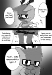 anthro comic daihatsu deer dialogue digital_media_(artwork) english_text eyewear flirting glasses greyscale hard_translated japanese_text kakukaku_shikajika_(daihatsu_motors) kensan male mammal mascot monochrome nissan offscreen_character solo text the_very_definition_of_a_tragedy third-party_edit translated translation_edit