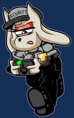 1_eye anthro black_bottomwear black_clothing black_pants blep bottomwear clothed clothing collared_shirt dress_shirt dress_shoes electronics eyebrows eyeshadow female floppy_ears green_light grey_clothing grey_shirt grey_topwear hat headgear headwear looking_at_device makeup mitten_hands monitor nightguard noodle_arms pants pointy_ears posed raised_eyebrow red_eyes rolled_up_sleeves security security_badge security_guard security_uniform shirt short_snout solo squinted_eyes stick_limbs tan_body tongue tongue_out topwear unibrow unusual_anatomy walking_towards_viewer spdy4 five_nights_at_freddy's five_nights_at_frickbear's_3 scottgames cupcake_(fnaf) pearlsy canid canine canis cyclops domestic_cat domestic_dog doodle_(species) felid feline felis mammal alpha_channel digital_media_(artwork) pixel_(artwork)