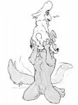 anthro anthro_on_anthro anthro_penetrated anthro_penetrating anthro_penetrating_anthro anus balls breasts chest_tuft clitoris crotch_tuft duo facesitting featureless_breasts fellatio female female_penetrated fluffy fluffy_tail fur genitals kneeling lifting male male/female male_penetrating male_penetrating_female nude oral penetration penile penis predator/prey pussy sex simple_background sitting_on_another tail tail_motion tailwag teeth tongue tongue_out tuft white_background white_body white_fur white_wool wool_(fur) robcivecat disney pack_street zootopia betty_(weaver) remmy_cormo bovid canid canine canis caprine mammal sheep wolf monochrome