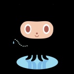 ambiguous_gender chibi front_view happy looking_at_viewer o_o puddle reflection solo standing water wet what what_has_science_done whiskers simon_oxley github octocat cephalopod coleoid domestic_cat felid feline felis hybrid mammal marine mollusk octopodiform 1:1 alpha_channel letterbox