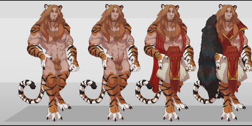 animal_genitalia animal_penis balls biped black_bars body_hair chest_hair claws clothing erection feline_genitalia feline_penis fully_sheathed fur genitals male male_humanoid nude penile_spines penis ring sheath solo stripes conditional_dnp oouna pinwheel_(snekguy) snekguy animal_humanoid borealan elysian felid felid_humanoid humanoid mammal mammal_humanoid pantherine pantherine_humanoid tiger tiger_humanoid absurd_res hi_res letterbox official_art