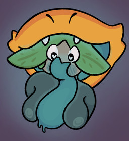 anthro blush breasts female feral glowing_insides heart_eyes heart_symbol imminent_vore male tongue_between_breasts tongue_on_face vore muneamp jewish_mythology mythology mune_(muneamp) sol_(muneamp) arthropod insect lepidopteran moth mythological_creature mythological_golem zorgoia hi_res