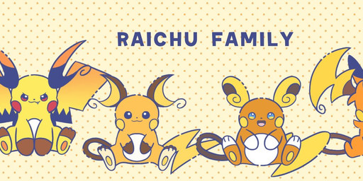 2_tails ambiguous_gender anthro blue_eyes dotted_background fangs featureless_crotch fur group looking_at_viewer multi_tail open_mouth orange_body orange_fur pattern_background pawpads paws red_eyes simple_background sitting tail teeth text tongue yellow_body ririkodraw nintendo pokemon pokemon_legends_z-a alolan_form alolan_raichu generation_1_pokemon generation_7_pokemon generation_9_pokemon mega_evolution mega_raichu mega_raichu_x mega_raichu_y pokemon_(species) raichu regional_form_(pokemon) 2025 3:1 english_text